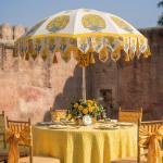 Umbrella Tent Yellow 01