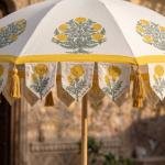 Umbrella Tent Yellow 01